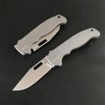Folding Survival Knife with Titanium Alloy Handle for Camping - Imagen 7