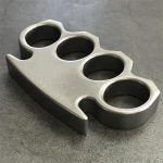 The King Stonewashed Steel Classic Knuckle Duster Gear Tool – Bild 3