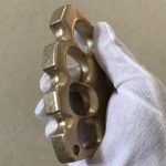 Creative Big Finger Hole Brass Knuckle Duster - Image 5