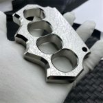 Heavy Duty Steel EDC Tool with Knuckle Duster Engraving - Image 3