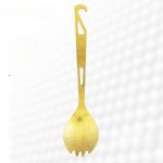 Titan Titanium Multi-Use Spork and Bottle Opener - Image 9