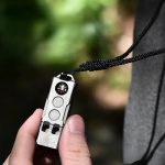 Titanium Adventure Whistle High-Decibel Compass Survival Tool