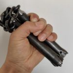 Meteor Chain Whip Baton Crafted from Tungsten Steel - Imagen 2