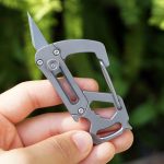 Titanium Key Multi-Tool Fob Knife - Image 2