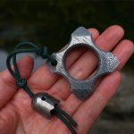 Damascus Pattern EDC Knuckle Duster Tool