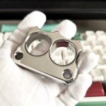 Two Finger 316 Steel Knuckle Duster Tool for EDC and Protection