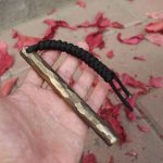 Classic Brass Self-Defense Stick for Everyday Carry and Protection