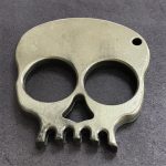 Skull Two-Finger Knuckle Duster EDC Tool Decoration