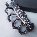 3D Printed Folding Knife for Outdoor Use with Self Defense Knuckle Pocket Tool - Imagen 7