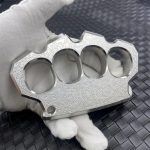 Heavy Duty Steel EDC Tool with Knuckle Duster Engraving - Image 2