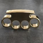 Elegant Finish Brass Knuckle Duster with Classic Design - Image 5