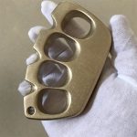 Creative Big Finger Hole Brass Knuckle Duster