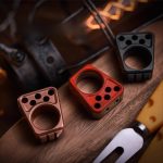 Cheese Grip EDC Tool with Knuckle Duster for Self Defense and Window Breaking - Image 2