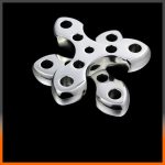 Thick Steel Triangle Knuckle Duster Self Protection Tool EDC - Imagen 2