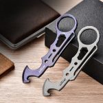 Titanium MultiTool Card with Knuckle Duster EDC - Image 2