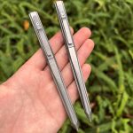 Polygonal Titanium Tactical Multi-Function Pen