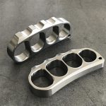 Titanium Knuckle Duster Defense Tool with Pea Shape - Image 2