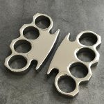 High-Shine Monarch Steel Knuckle Duster for Personal Protection - Image 2