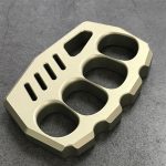 Aluminum Knuckle Duster Self-Defense EDC Tool with Oversized Finger Holes - Image 2