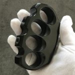 Thick Bakelite Knuckle Duster Impact Tool for Personal Safety and Window Breaking - Imagen 6