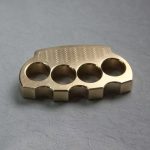 Wave Design Brass Knuckle Duster for Personal Security and EDC - Image 5