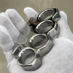 The King GODEDC Glossy Classic Steel Knuckle Duster for Defense - Imagen 3