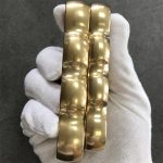 Classic Old-Style Brass Knuckle Duster with Stonewashed Finish - Image 12