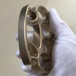 Stonewashed Brass Bottle Opener and Knuckle Duster EDC Tool - Image 10