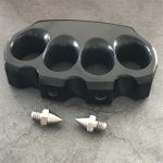 Thick Bakelite Knuckle Duster Impact Tool for Personal Safety and Window Breaking - Imagen 4