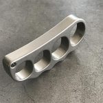 Solid Core Titanium Pea Knuckle Duster for Everyday Self-Defense - Imagen 8