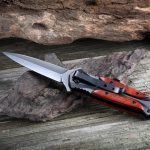 Outdoor Camping Knife with Wooden Handle - Imagen 6