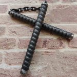 High-Speed Steel Threaded Defense Stick with Secure Grip – Bild 8