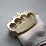 Wave Design Brass Knuckle Duster for Personal Security and EDC - Image 6