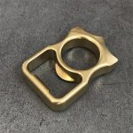Multi-Purpose Brass Knuckle Duster for Bottle Opening and Emergency Escape - Image 9