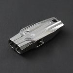 High-Decibel Titanium Whistle Outdoor Survival Pendant - Image 4