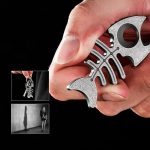 Titanium Multi-Tool Bottle Opener and Self-Defense EDC