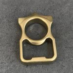 Multi-Purpose Brass Knuckle Duster for Bottle Opening and Emergency Escape - Image 2
