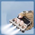 Knuckle Duster Survival Flashlight Hammer for Emergency Self-Defense - Image 3