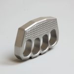 Thickened Steel Knuckle Duster Non-slip Self-defense EDC - Imagen 2