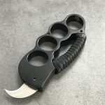 Multi-Use Self-Defense Knife with EDC Knuckle Duster Design - Image 7