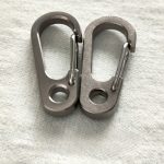 Titanium QuickSnap Carabiner Keychain EDC Clip Tool - immagine 5