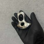 Solid Steel Right-Handed Finger Shield Knuckle Duster - Image 5