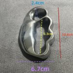 Heavy Duty Steel Personalized Knuckle Duster - Image 5