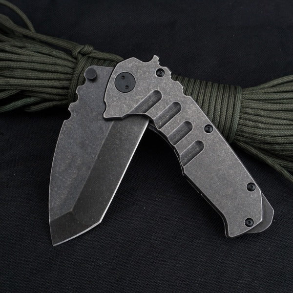 G10 Handle Folding Knife with 9Cr18MoV Blade for Outdoor Camping - Image 5