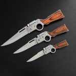 AK47 Lightweight Folding Knife with Elegant Wood Grain Finish – Bild 9
