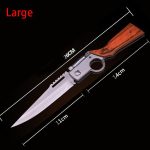 AK47 Lightweight Folding Knife with Elegant Wood Grain Finish – Bild 7