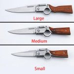 AK47 Lightweight Folding Knife with Elegant Wood Grain Finish – Bild 13