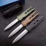 D2 Blade Pocket Knife with Aluminum Handle for Outdoor Use Model 3320 - Imagen 5