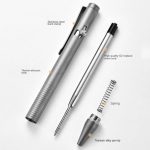 Bolt Design Titanium Tactical Pen for Self-Defense and Utility – Bild 7
