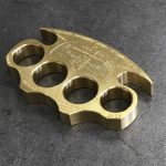 Solid Brass Warrior Knuckle Duster for Emergency Window Breaking and Defense - Image 4